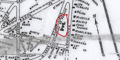 St Antoine de Padoue plan-guide 1922
