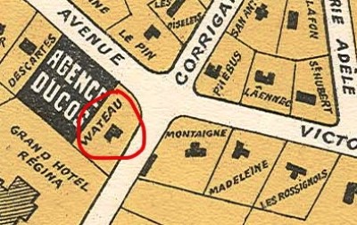 Watteau Plan Ducos 1928