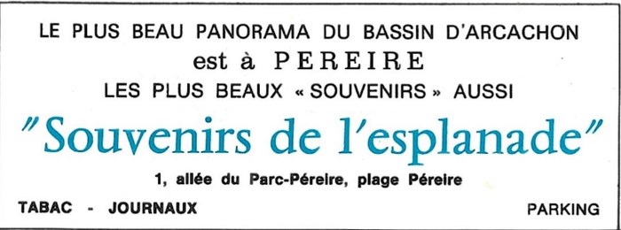 Souvenirs de l'Esplanade